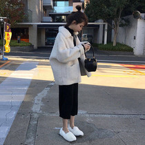 (Si Nani)autumn lamb wool coat for customers to withdraw the cabinet womens clothing brand clearance pick-up leakage treatment code breaking update