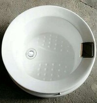 Foot wash shop Full set of acrylic foot wash basin Foot bath basin Foot bath basin Bath foot bath bag faucet accessories Non-ceramic