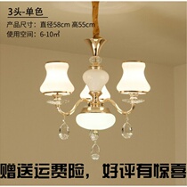 Eurostyle chandelier minimalist modern living room lamps luxurious atmosphere home net light and luxurious crystal hanging lighting restaurant bedroom light