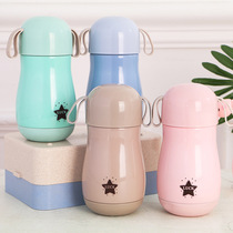 Gift Lucky Luck Star Penguin Insulation Cup Stainless Steel Cartoon Childrens Water Glass Gift Advertising Cup Customised