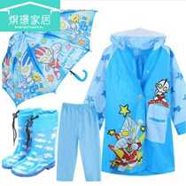 boy Altman Big Boy water shoes girl princess rain boots Primary School split set kindergarten children rain