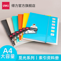 Able Classification Index Information Brochure a4 Find Light Series Folder Transparent Inserts Multilayer Cashier Bags Plastic Loose-leaf Paper Clips Divinity Office Supplies Archives Page Turning Music Scores Students