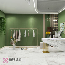 American style interior decoration integrated wall panel clothing store new decoration material wall gusset green wall panel