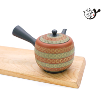 Japanese imported Changzao Saki Kyodo printing side emergency teapot Japanese tea ceremony purple sand zero with paper box