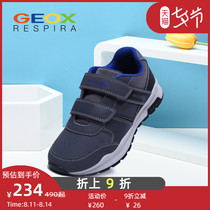 GEOX Kinesis velcro sports shoes running boys shoes spring all-match casual shoes boys J925D B