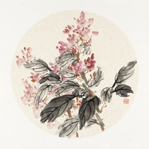 Immediate photo Li Aijun Flowers in the Art Association members hand-painted Chinese painting authentic decoration collection