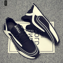 Tide Cards Old Daddy Shoes Men 2022 Spring currents New Fly Velofacial sports casual shoes Han version heightening mens shoes