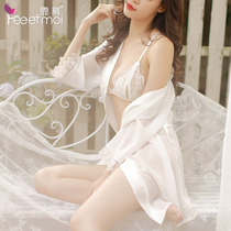 Sex pajamas underwear Sexy sexy passion suit flirting open crotch free tease transparent bed spicy skirt temptation