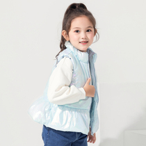 Ballabala girls cotton Machia foreign air 2021 Winter fit new children Shoulder Bright Face Tide 201421101002