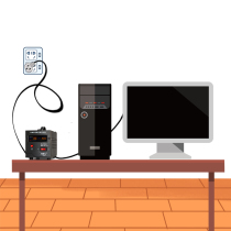  Yudi computer household 220v automatic dedicated small refrigerator TV 1500w2000W ultra-low voltage regulator