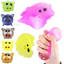 anti sss splat ball vent pig toy sticky smash water ball