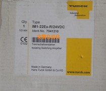 New Turck safety barrier IM1-22EX-R 24VDC IM1-12Ex-R IM1-12Ex-R spot