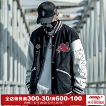 Xiaobin National Tide baseball uniform mens autumn New ins trend sports casual jacket loose Joker couple jacket