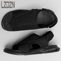 Summer single mesh shoes mens tide brand European station mens shoes mesh sandals hollow leisure sports beach summer waterproof