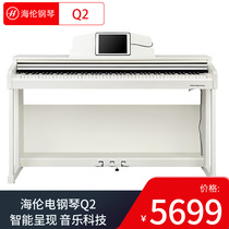 Hailun electric piano 88-key hammer Q2 electronic digital intelligent piano professional childrens beginner vertical electric steel