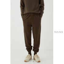 (Limited time 8fold) full dyeing custom inner fleece shearing tie PANTS JOGGER PANTS