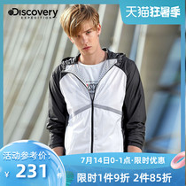 Discovery outdoor spring and summer new mens skin clothing anti-UV upf40 thin sunscreen clothes