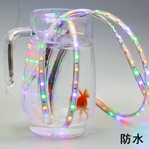 Led lamp with seven colorful discoloration running horse flowing water color lamp with KTV indoor billboard light strip light with outdoor waterproof