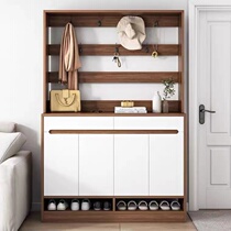 Entrance Door Shoes Cabinet Hanger Integrated Multifunction Doorway Xuanguan Hood Cabinet Combination Brief Deepens Door Rear Wardrobe Shoe Rack