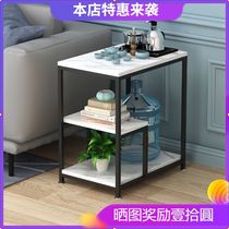 Small coffee table modern simple living room sofa side cabinet table Net red creative home light luxury corner several movable side few