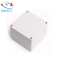 Yingxin F type 120*120*90ABS plastic waterproof junction box Square wiring box Sealed power box IP66