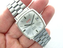 Square Antique Omega 565 Pull-up Calendar Automatic Watch Swiss Watch Collection