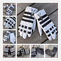 Spot sheep skin black retro prisoner winter warm Harley Indian Vespa Motorcycle touch screen gloves man