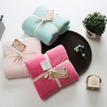 Export strong absorbent newborn bath towel Super soft thick BABY HUG child cover blanket coral velvet bath towel