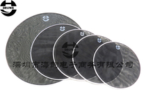 Hai Yun percussion HY DRUMS drum kit black double mute net leather five drum set mute drum skin standard