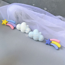 MOMOKO Custom Cloud Flow Stars Fragrant Lavender Balsamite Air Outlet Fragrant Gift Companion Gift
