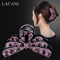 Grasp clip hairclip back head hair accessory plate large bath Austrian rhinestone Korean hair grab clip top clip headgear