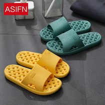 Sandslippers Home Women lovers Home Indoor Anti-Slip Bathrooms Bath integrated Leaky Slippers Men Summer