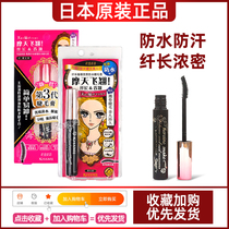 Japanese chismi kisme kiss kiss me mascara with base blue slim and thick and waterproof second generation