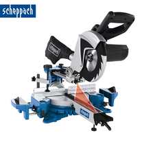 Germany Scheppach 10 inch multi-function horizontal rod saw oblique break saw Mitre saw Aluminum alloy cutting