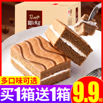 Hongyi Tiramisu Bread Whole Box Breakfast Snack Food Hunger Night Snack Sandwich Cake Snacks Snacks
