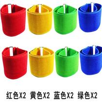 Six-color two-person three-legged childrens adult fun sports Two-person three-legged ankle bandage leggings running game bundling