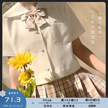 Sakura family JK basic uniform black and white without Ben Kansai Sapporo half-sleeve summer suit jk Sarmer suit female