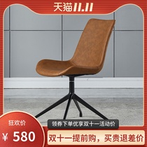 Italian minimalist computer chair home student writing desk learning chair study desk swivel chair simple modern office chair