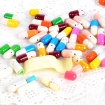 Wish small paper roll love letter expression capsule wishing bottle drift bottle accessories colored paper love pill capsule