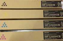  Original Ricoh MPC2503HC toner C2003 C2004 C2011sp C2503 C2504 toner box four colors
