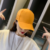 Cap children Han version Chaochun autumn summer duck tongue cap printed letters long with net red money mens casual sun hat baseball cap