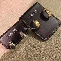 Limited special European Tide Brand UNOde50 Crescent small earrings gold-plated silver handmade non-allergic light extravagant semi-circle