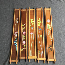 Bamboo woven tea mat tea ceremony tea tray art hand-painted bamboo row environmental protection tea set retro bamboo bamboo tea mat tea mat tea tray