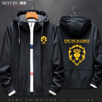 World of Warcraft Movies Around Sweats Tribal Alliance Cotton Warcraft Men and Womens Casual Sweater Jacket Clothes