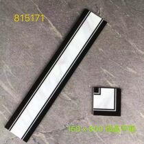 Corridor aisle Microcrystal waveguide line tile living room parquet floor tiles 150x800 ground glitter floor tiles