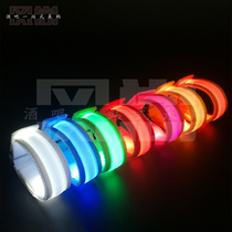 Luminous bracelet LED charging custom bracelet Bar performance should help nightclub Bundy atmosphere interactive props