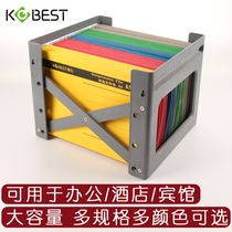 Kangbai a4 hanging folder color paper hanging clip FC quick clip classification clip Hotel office large capacity