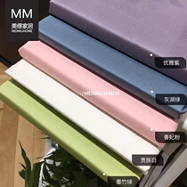 Single product 60 tribute satin long-staple cotton sheet bed sheet cotton pure color bed cover American 1 5 1 8m cotton bed cover