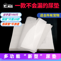 Pet dog Teddy urine paper wipe paper impermeable urine cleaning artifact disposable quick-drying paper diaper pad