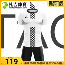  Zaji Sports Xenon ball search X-lite road mens football team uniform short-sleeved suit jersey printing number customization